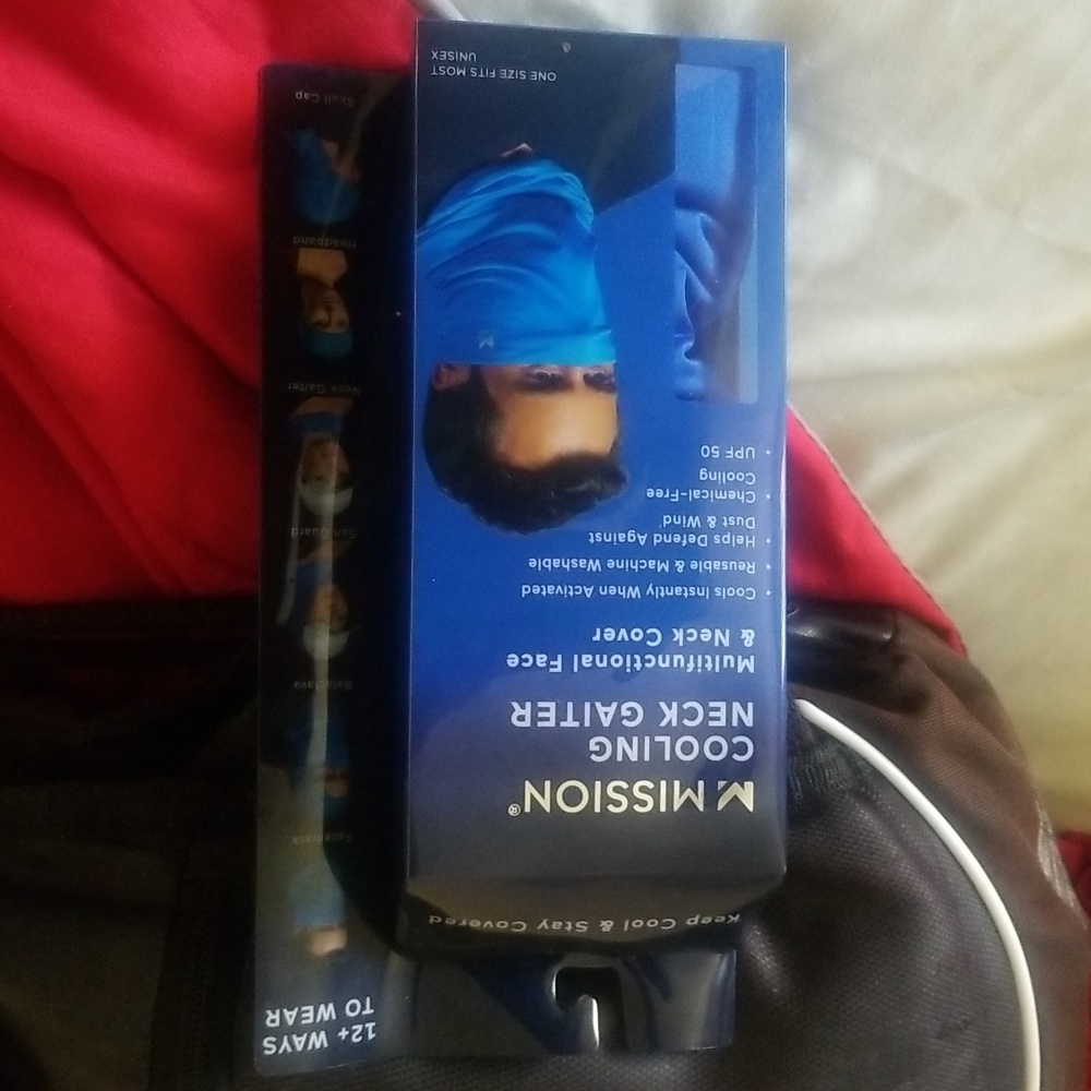 Blue Neck Gaiter